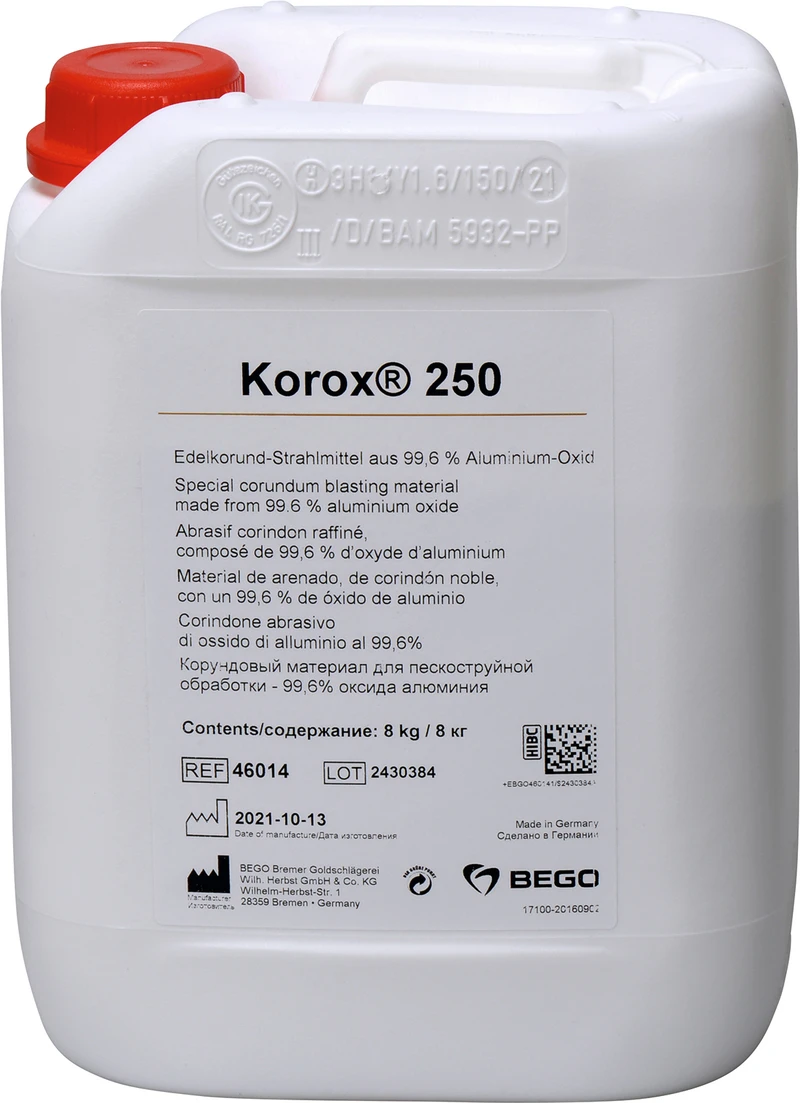 Korox®  Packung  8 kg 250 µm