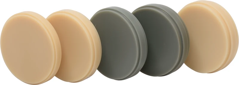 Wachs Disk  Stück  Ø 98 mm, H 25 mm, ivory