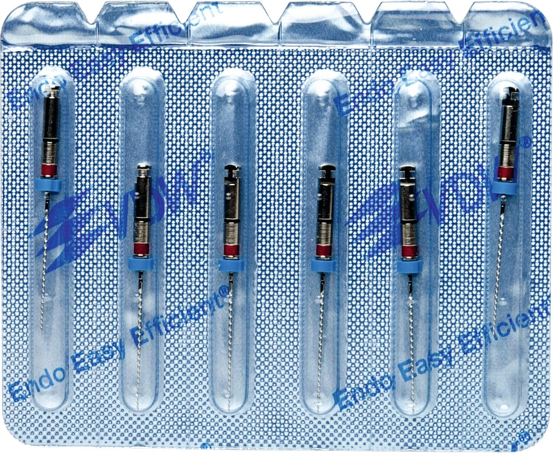 FlexMaster® Instrumente  Packung  6 Stück 21 mm, Taper.02 ISO 025