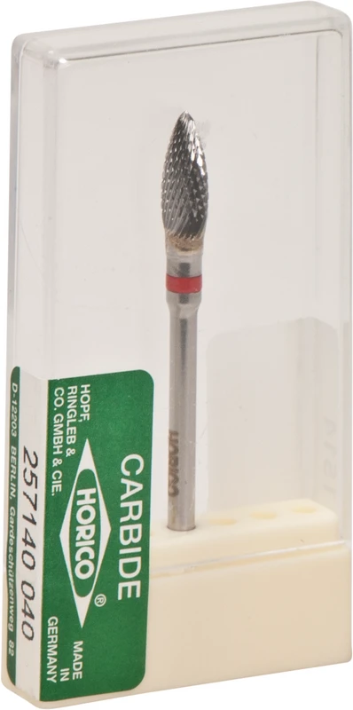 HM-Fräser 257  Stück  Kreuzverzahnung, rot fein, HP, Figur 257, 9 mm, ISO 040