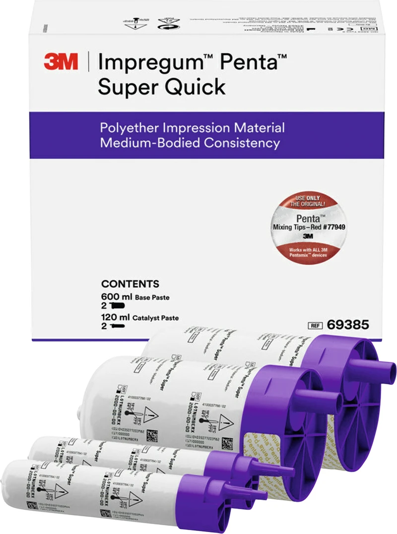 Impregum Penta Super Quick  Refillpackung  2 x 300 ml Basispaste, 2 x 60 ml Katalysator Medium Body