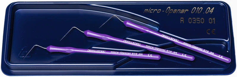 Micro-Instrumente  Packung  3 Micro-Opener Taper.04 ISO 010