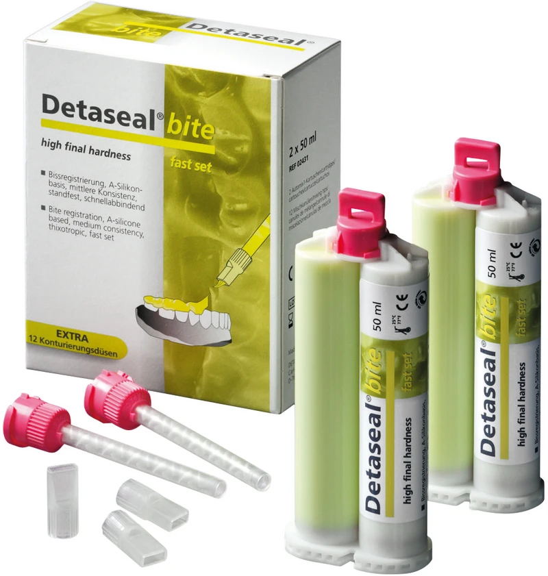 Detaseal® bite  Ecopackung  8 x 50 ml Doppelkartusche, Zubehör, für Automix 2