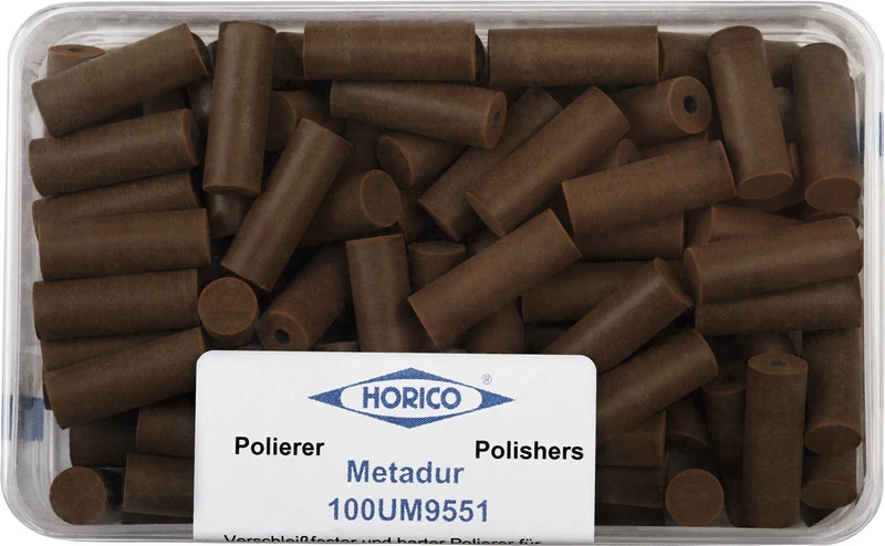 Metadur  Packung  100 Stück unmontiert, schwarz, 9551