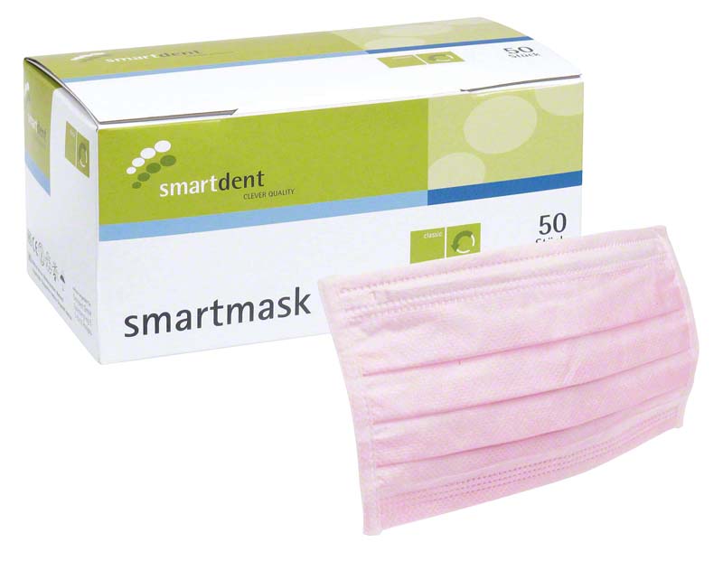 smartmask Mundschutz  Packung  50 Stück pink