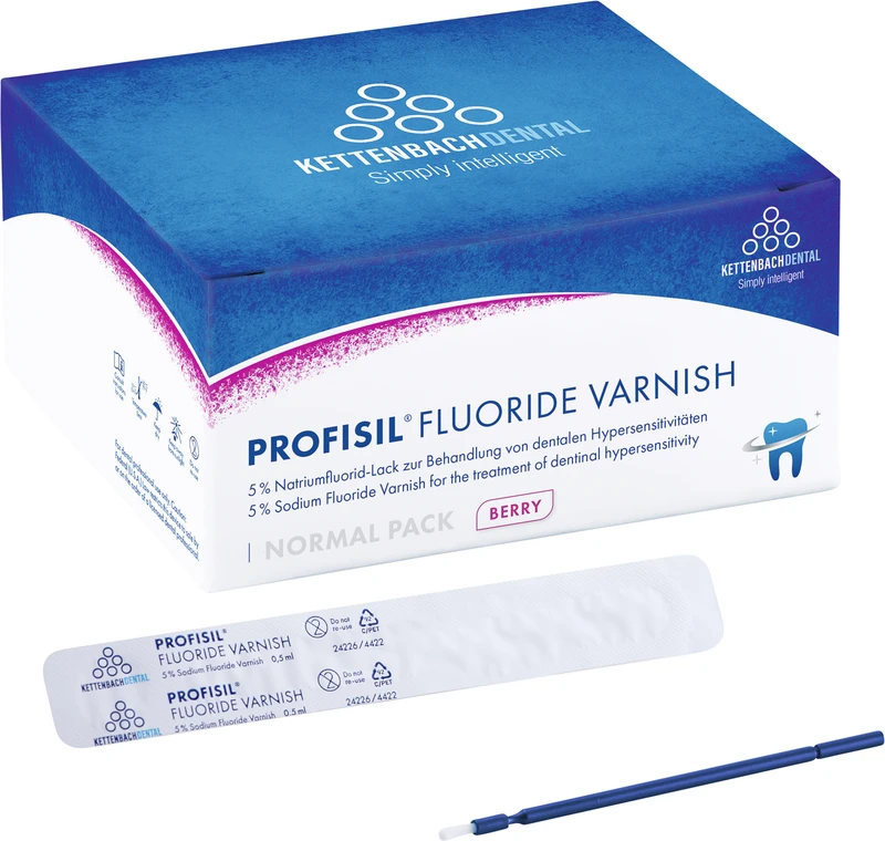 Profisil® Fluoride Varnish   Packung  50 Stück 0,5 ml, Beere