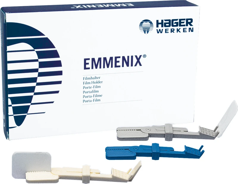 EMMENIX® Filmhalter  Packung  3 Stück (blau, grau, weiß)