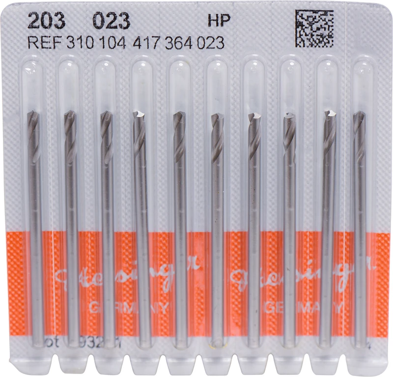 Spiralbohrer 203  Packung  10 Stück HP, Figur 417, 9 mm, ISO 023