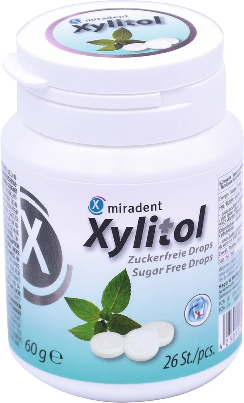 Xylitol Drops   Dose  60 g Drops Mint
