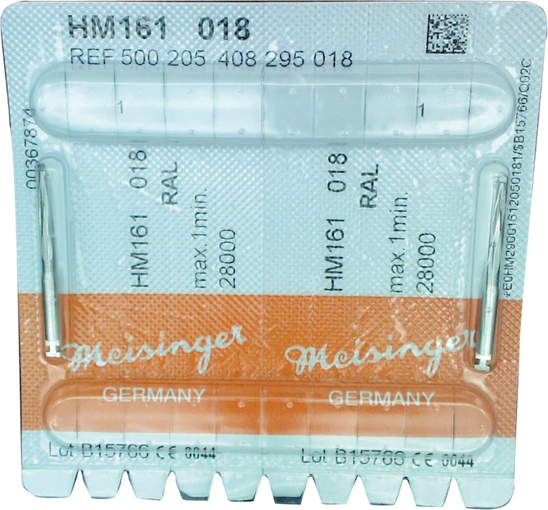 Chirurgie Fräser HM 161  Packung  2 Stück RAL, Figur 408, 11 mm, ISO 018
