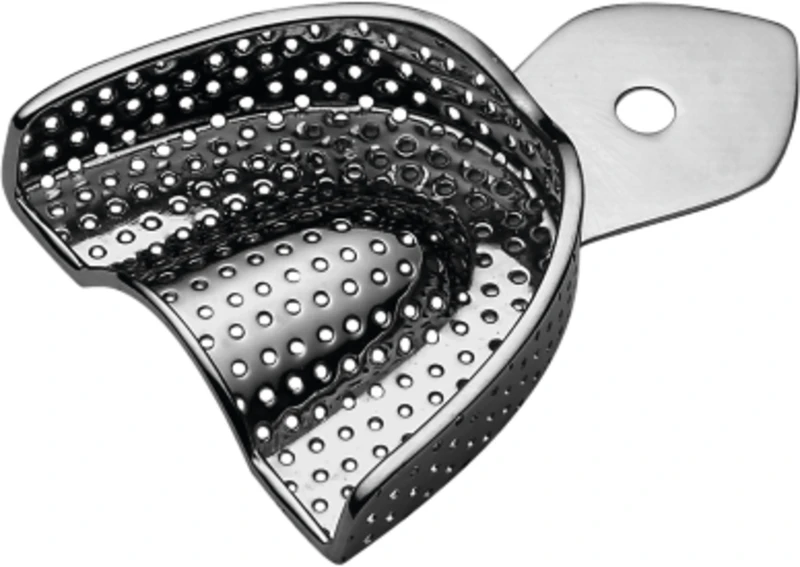 Abdrucklöffel ERGOLOCK mit Retentionsrand  Stück  OK XS, perforiert