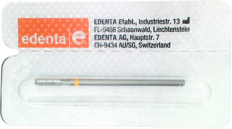 HM-Fräser Schliff 27  Stück  Titanverzahnung, orange fein, HP, Figur 141, 8 mm, ISO 023