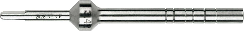 Osteotome Bone-Pusher  Stück  OSTMPU42, 4,2 mm, gerade, zylindrisch