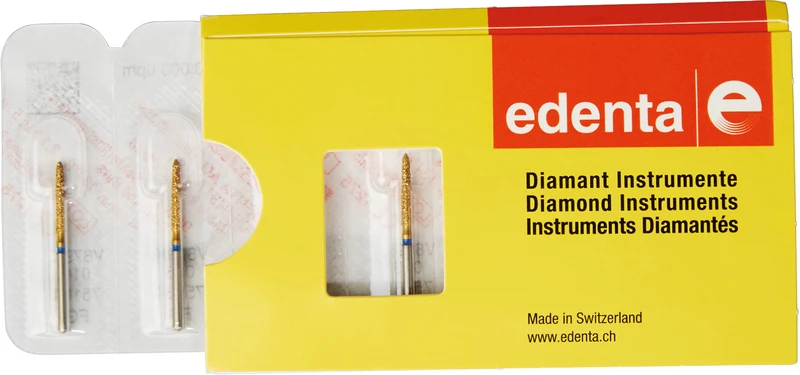 DIACUT V879K  Packung  5 Stück blau Standard, FG, Figur 299 Torpedo konisch, 10 mm, ISO 016