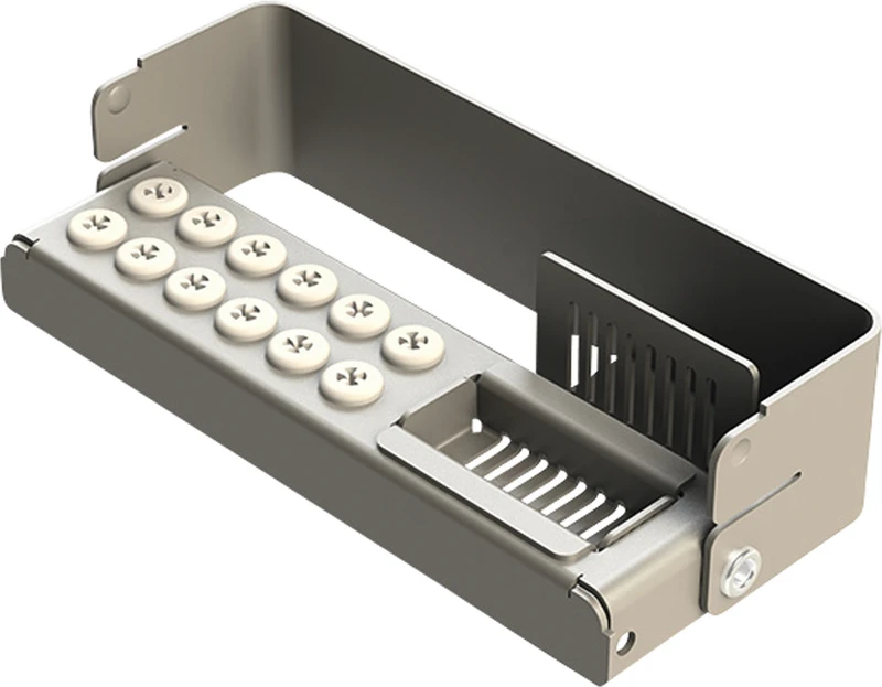 PLUG IN PLUS  Stück  für 12 Instrumente, weiß, 10,3 x 2,7 x 3,2 cm