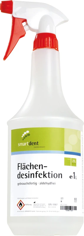 smartzid Flächendesinfektion  Flasche  1 Liter Neutral