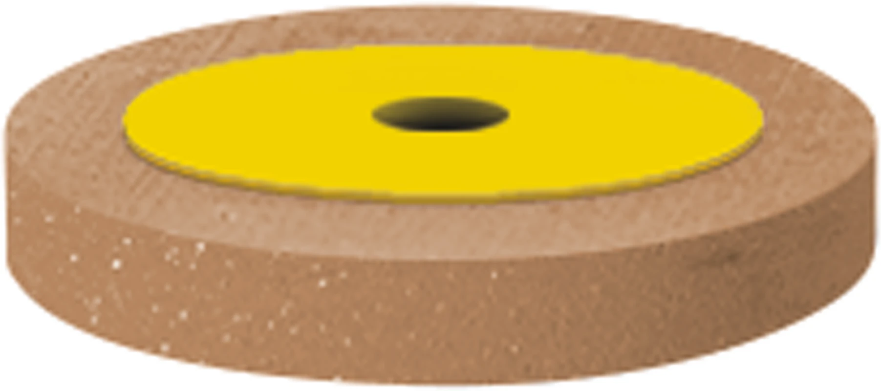 Diamant Polierer  Stück  rosa\gelb, fein, HP, Figur 9866, 2,5 mm, ISO 170