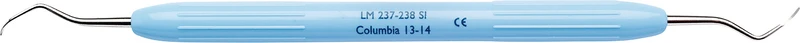 LM Universalkürette Columbia   Stück  Kürette Figur 13\14, für Molaren, hellblau, LM-ErgoNorm Griff