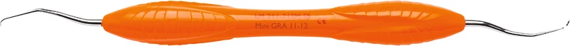 LM Mini-Gracey   Stück  Figur 11\12, für Posterior, mesial, orange, LM-ErgoSense® Griff