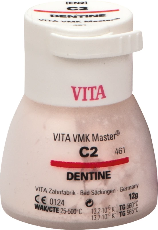 VITA VMK Master® VITA classical A1-D4®  Dose  12 g Pulver dentine C2