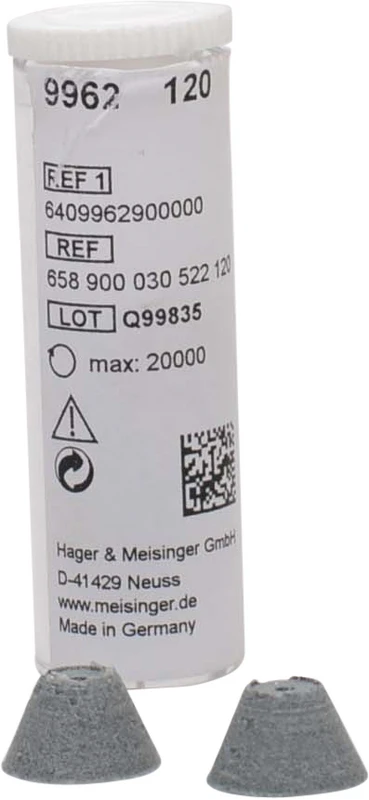 Universalpolierer 9962  Packung  10 Stück unmontiert, grün, Figur 030, 7 mm, ISO 120