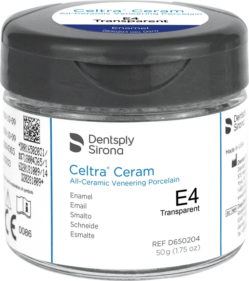 CELTRA® CERAM  Dose  50 g Pulver enamel E4 transparent