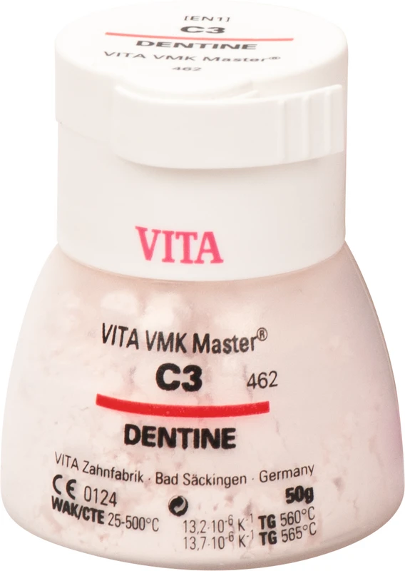 VITA VMK Master® VITA classical A1-D4®  Dose  50 g Pulver dentine C3