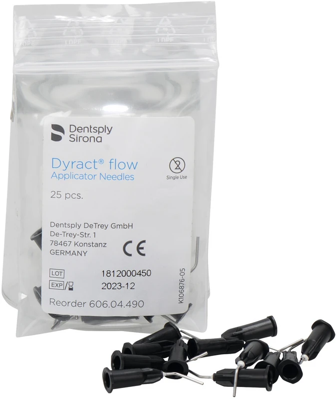 Dyract® flow Applikatornadeln  Packung  25 Stück schwarz