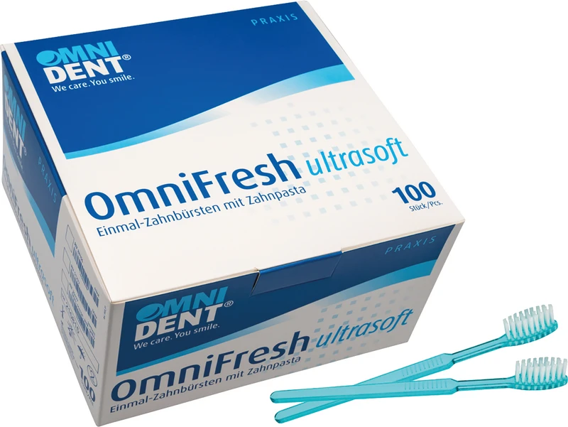 OmniFresh Ultrasoft  Karton  100 Stück mint