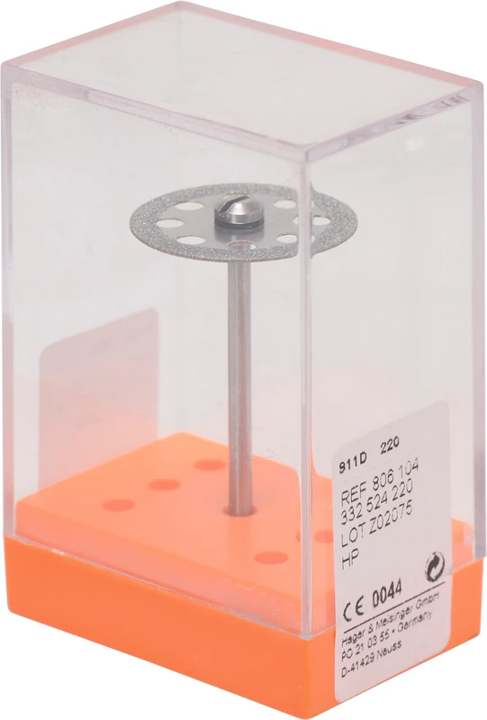 Diamantscheiben 911D  Stück  blau mittel, HP, Figur 332, 0,5 mm, ISO 220