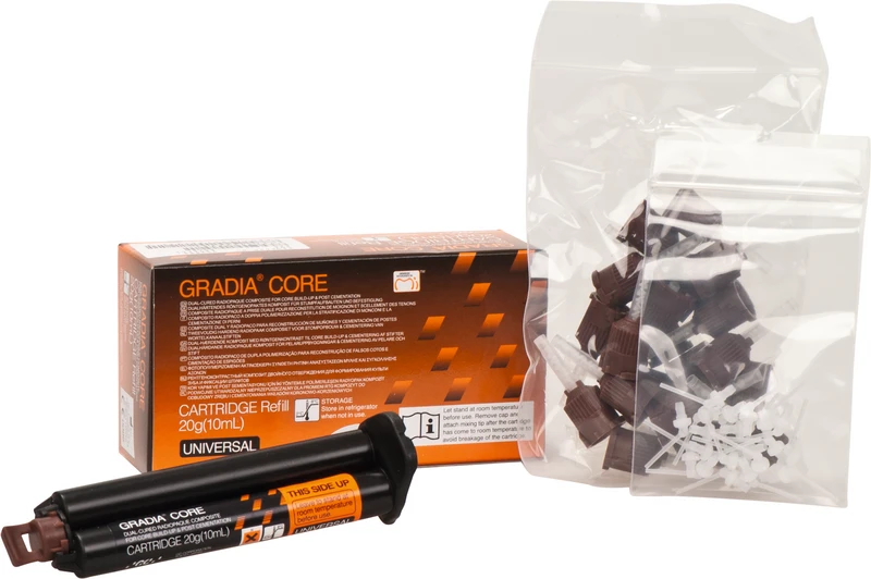 GC GRADIA® CORE  Nachfüllpackung  10 ml Kartusche, Zubehör