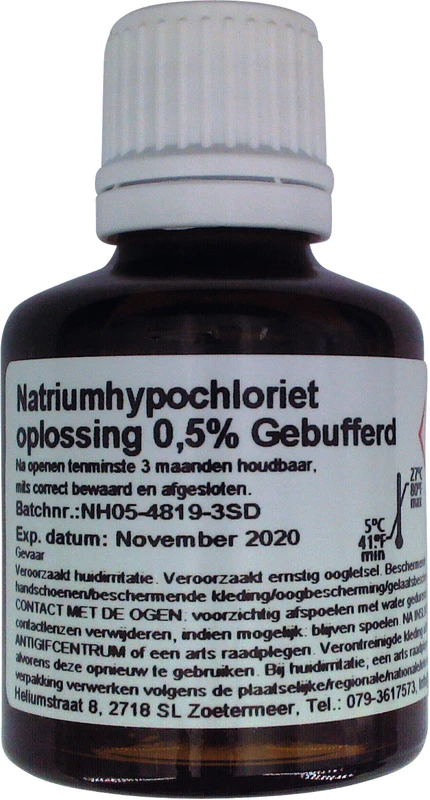 Natrium Hypochlorit - NL  Flasche  30 ml 0,5%