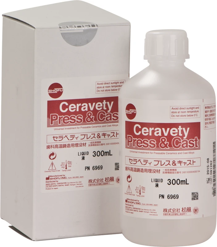 Ceravety Press & Cast  Flasche  300 ml Liquid