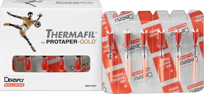 Thermafil ® for ProTaper Gold ®  Packung  5 x 6 Stück F2