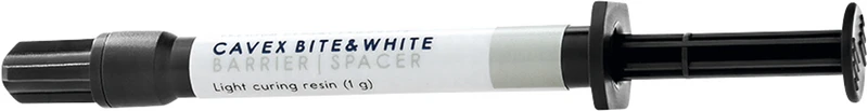CAVEX Bite&White  Packung  2 x 1 ml Spacer