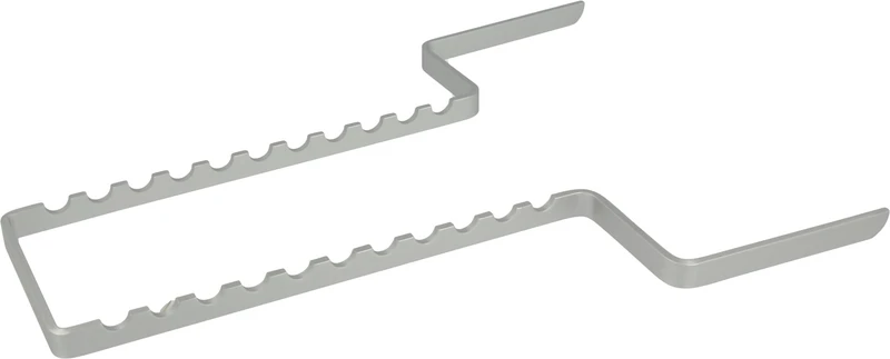 Norm-Tray Aluminium  Stück  Instrumentenhalter für 11 Instrumente