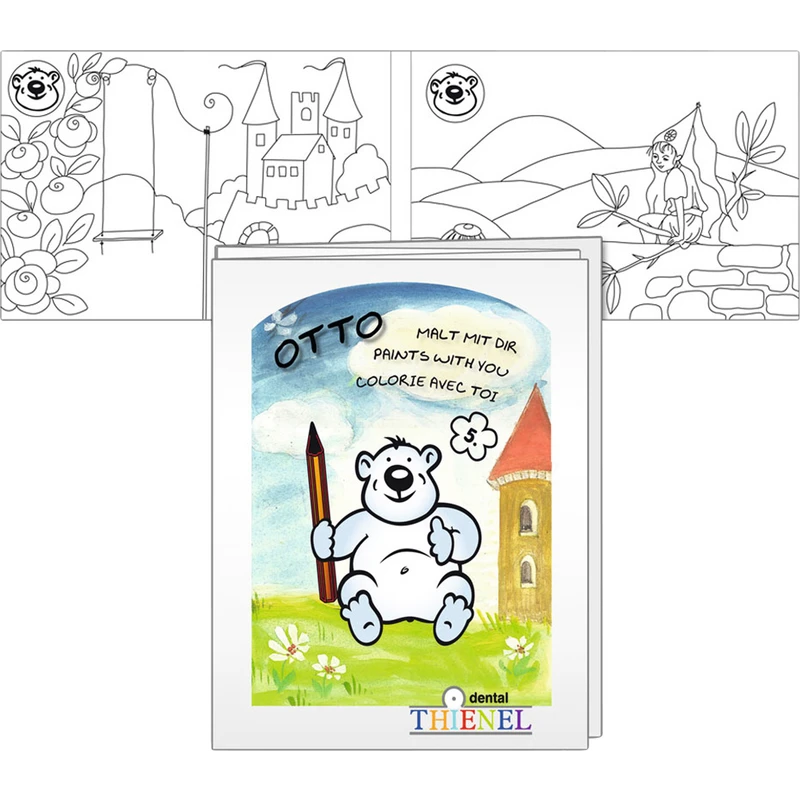 Malhefte  Packung  20 Stück Märchenwelt