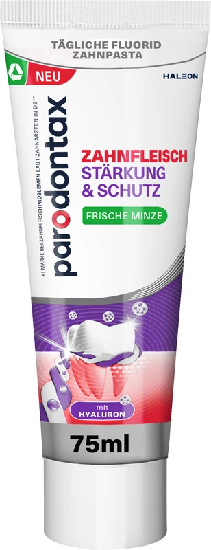 parodontax Zahnfleisch Stärkung und Schutz Zahnpasta   Tube  75 ml Minzgeschmack