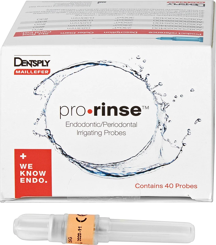 pro.rinse  Packung  40 Stück orange, Ø 0,51 mm, 24GA