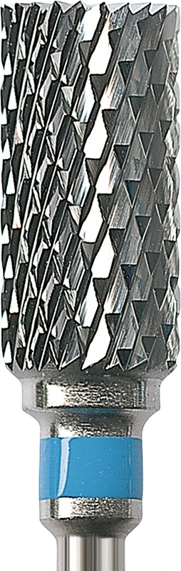 HM-Fräser Schliff 10  Stück  Kreuzverzahnung, blau standard, HP, Figur 113, 12,5 mm, ISO 060