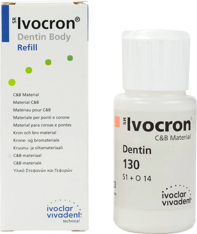 SR Ivocron®  Flasche  30 g Pulver dentin 130\2A