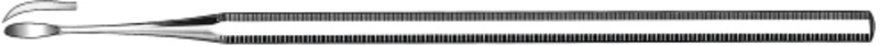 Scharfe Löffel nach Partsch  Stück  1134\1, 3 mm