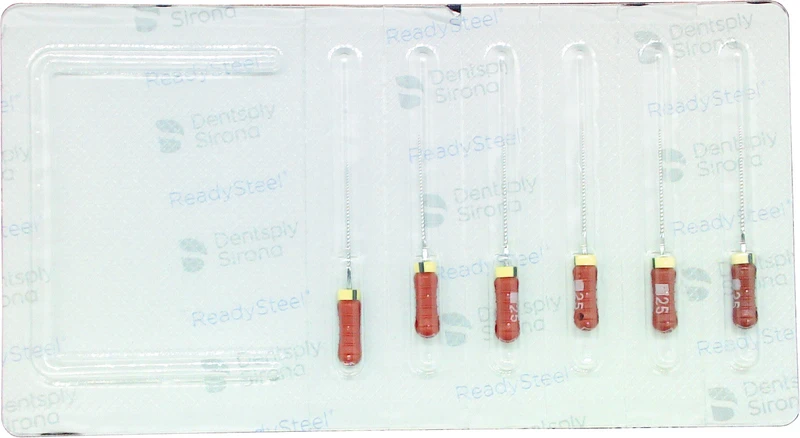 READYSTEEL K-Files  Packung  6 Stück 21 mm ISO 025