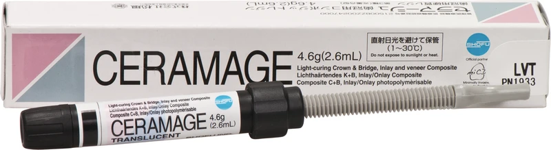 CERAMAGE   Spritze  4,6 g transluzenz LVT