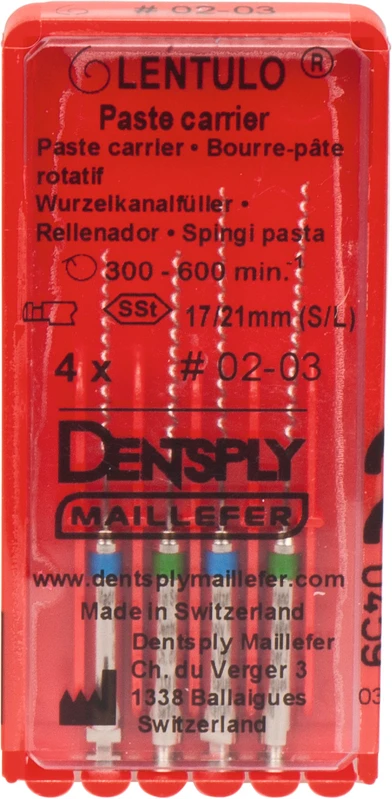 Wurzelkanalfüller   LENTULO®    Sortiment