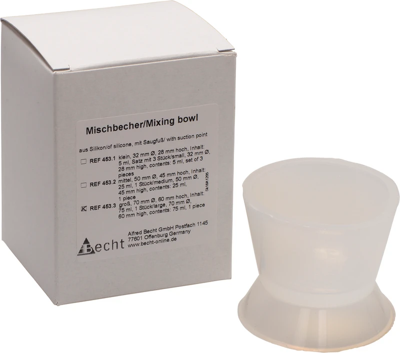 Anmischbecher  Stück  groß Ø 70 mm, für ca. 75 ml