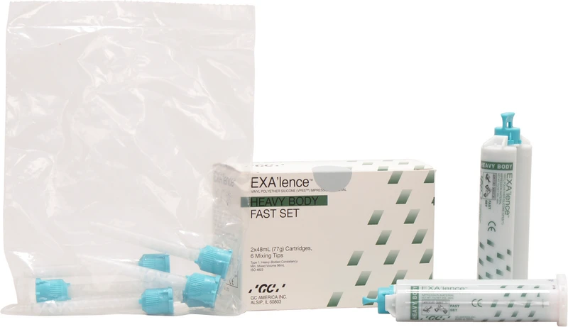 GC EXA'lence  Refill Packung  2 x 48 ml Doppelkartusche Heavy Body Fast, Zubehör