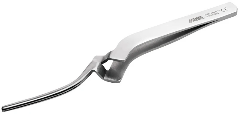 HANEL Klemmpinzetten  Stück  Miller Pinzette, gebogen