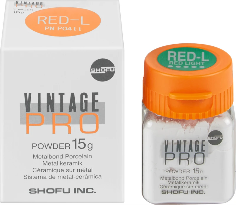 VINTAGE PRO  Dose  15 g Pulver Color effect RED-L