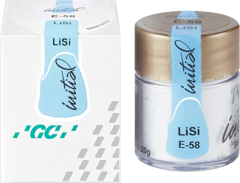 GC Initial LiSi  Dose  20 g Pulver schmelz E-58